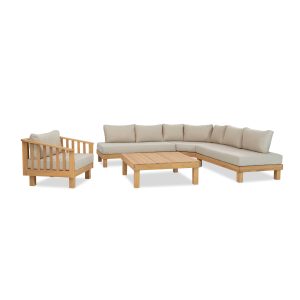 Maison Acacia Corner Sofa Set