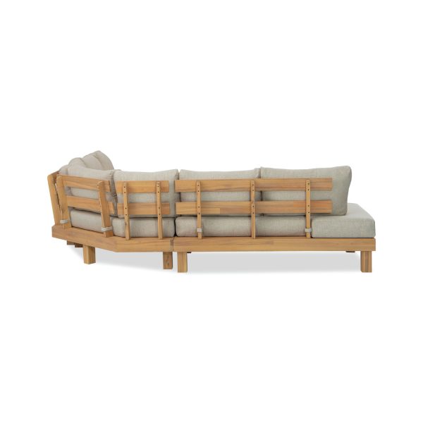 Maison Acacia Corner Sofa Set – Premium Outdoor Comfort & Modern Style for Your Patio