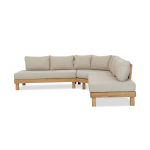 Maison Acacia Corner Sofa Set – Premium Outdoor Comfort & Modern Style for Your Patio