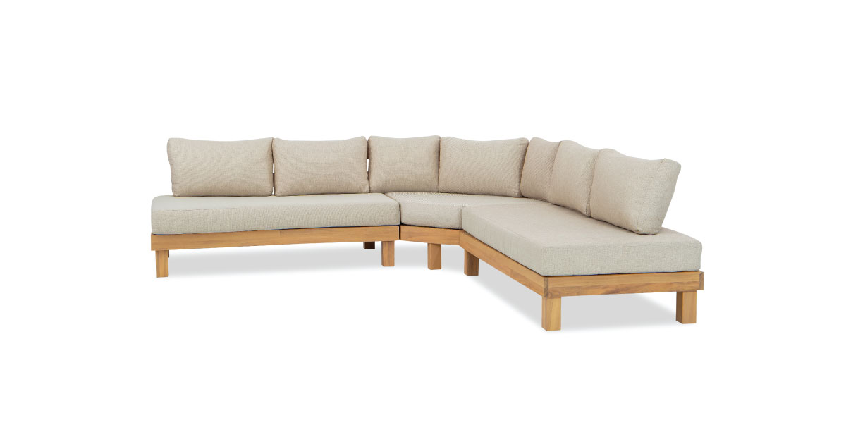 Maison Acacia Corner Sofa Set
