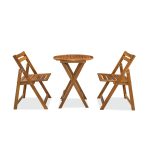 Naro Bistro Set – Modern Outdoor Bistro Set for Balconies, Patios & Small Spaces