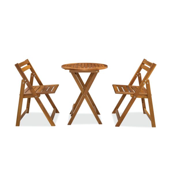 Naro Bistro Set – Modern Outdoor Bistro Set for Balconies, Patios & Small Spaces