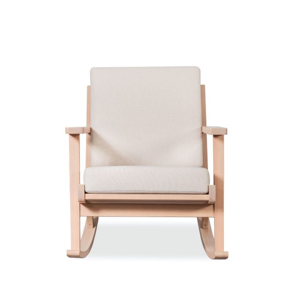 Niesey Rocking Chair | Modern Wooden Rocking Chair for Indoor & Outdoor Relaxation
