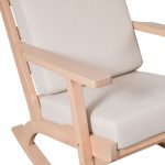 Niesey Rocking Chair | Modern Wooden Rocking Chair for Indoor & Outdoor Relaxation
