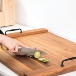 Noodle Board Stove Cover – Rustic Wooden Stove Top Cover & Extra Counter Space