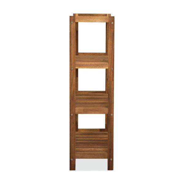 Omila Wooden 4-Tier Shoe Rack – Sturdy & Space-Saving Shoe Storage Organizer