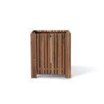 Ordland Square Planter | Modern Wooden Square Planter for Indoor & Outdoor Spaces