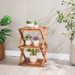 Qreka 3-Tier Wooden Folding Shoe Rack – Compact, Foldable & Stylish Storage Solution