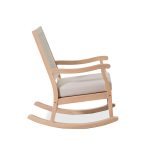 Rerton Rocking Chair | Classic Wooden Rocking Chair for Indoor & Outdoor Relaxation