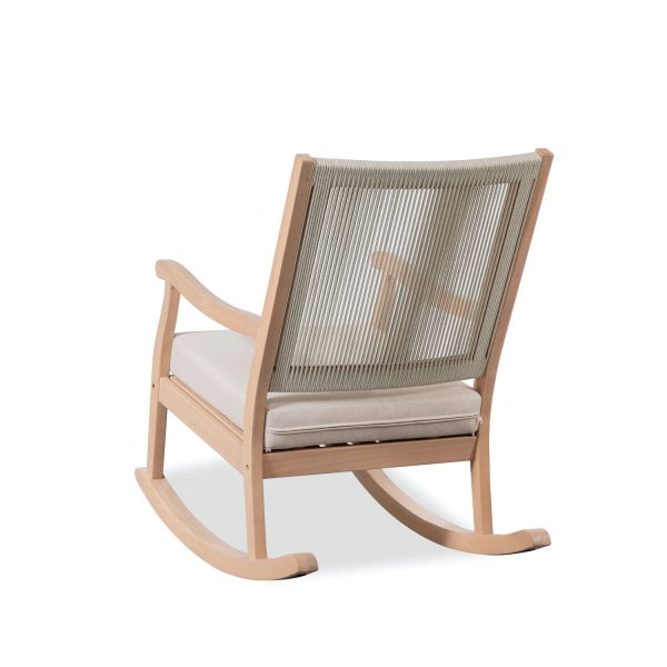 Rerton Rocking Chair | Classic Wooden Rocking Chair for Indoor & Outdoor Relaxation
