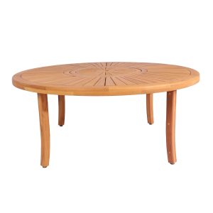 Royal Acacia Round Sunshine Dining Table