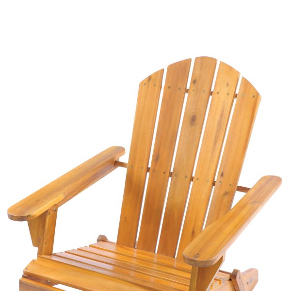 Safavieh Lanty Adirondack Chair – Classic Comfort and Coastal Charm for Outdoor Living