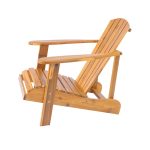 Safavieh Lanty Adirondack Chair – Classic Comfort and Coastal Charm for Outdoor Living