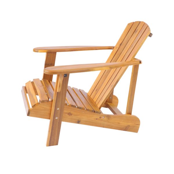 Safavieh Lanty Adirondack Chair – Classic Comfort and Coastal Charm for Outdoor Living