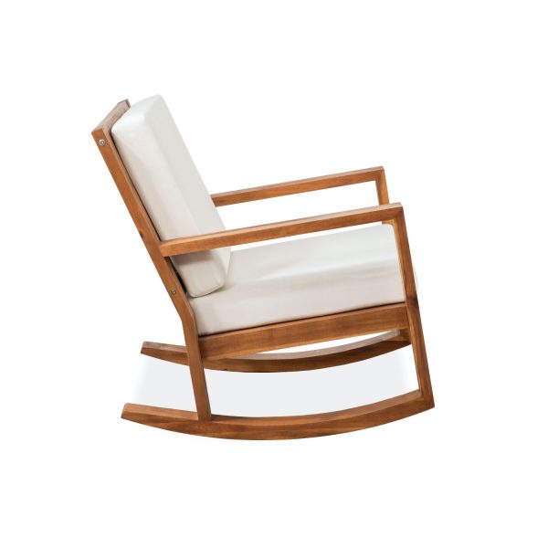 Safavieh Vernon Rocking Chair – Classic Comfort and Modern Craftsmanship for Outdoor Living