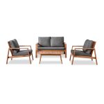 Trangan Outdoor Living Set – Modern Comfort & Durable Outdoor Furniture for Any Patio