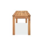 Ubronio Acacia Wooden Bench – Timeless Solid Wood Seating for Indoor & Outdoor Spaces
