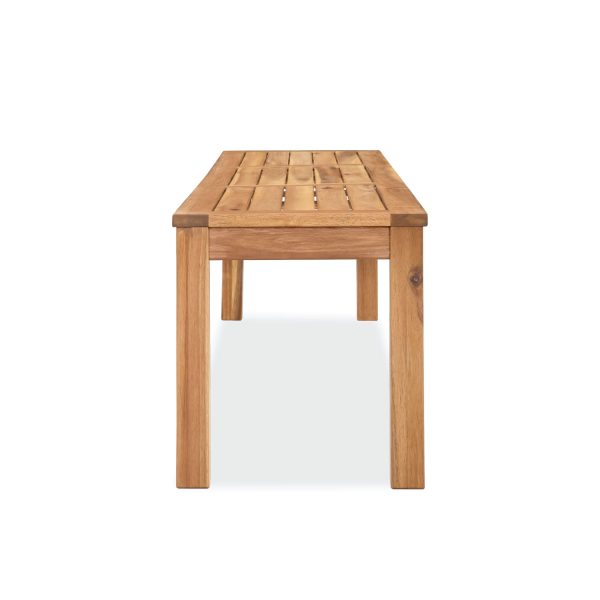 Ubronio Acacia Wooden Bench – Timeless Solid Wood Seating for Indoor & Outdoor Spaces