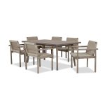 Urbanite 7-Piece Dining Set – Modern Dining Table & Chairs for Contemporary Homes