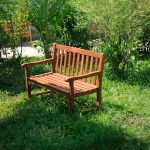 Warwick 2-Seat Bench – Classic Wooden Bench for Elegant Indoor and Outdoor Spaces