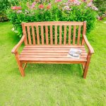 Warwick 2-Seat Bench – Classic Wooden Bench for Elegant Indoor and Outdoor Spaces
