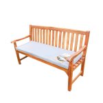 Warwick 3-Seat Bench – Elegant Solid Wood Bench for Spacious Outdoor and Indoor Living