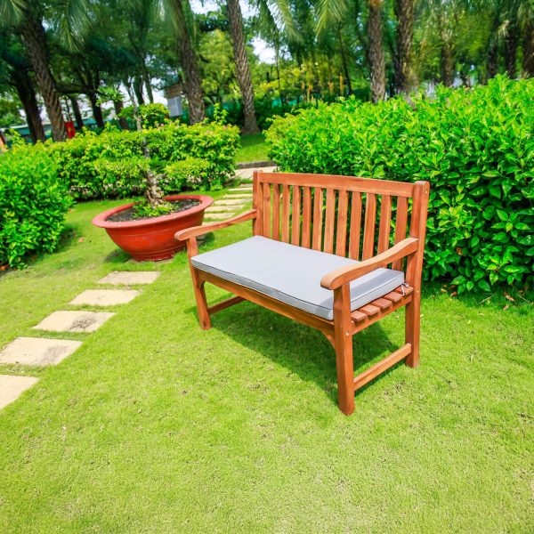 Warwick 3-Seat Bench – Elegant Solid Wood Bench for Spacious Outdoor and Indoor Living