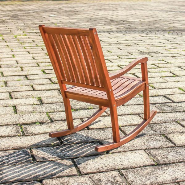 Warwick Rocking Chair | Classic Solid Wood Rocker for Indoor & Outdoor Relaxation