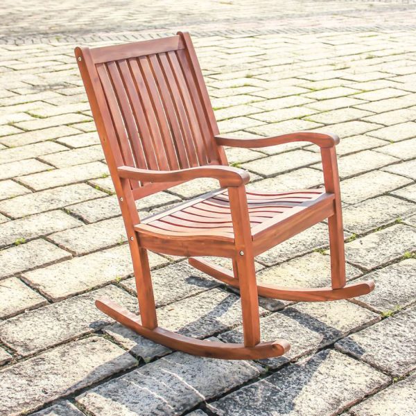Warwick Rocking Chair | Classic Solid Wood Rocker for Indoor & Outdoor Relaxation