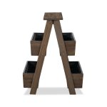 Yegate Flower Planter | Elegant Wooden Planter for Indoor and Outdoor Use