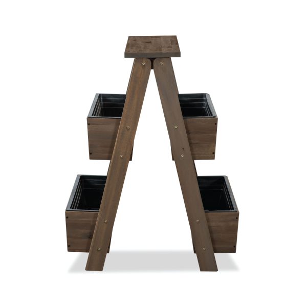 Yegate Flower Planter | Elegant Wooden Planter for Indoor and Outdoor Use