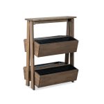 Yegate Flower Planter | Elegant Wooden Planter for Indoor and Outdoor Use