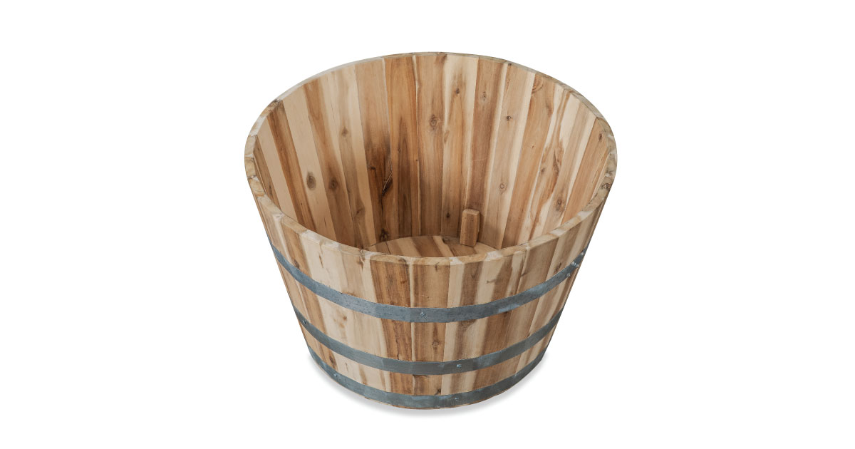 Flasey Round Planter