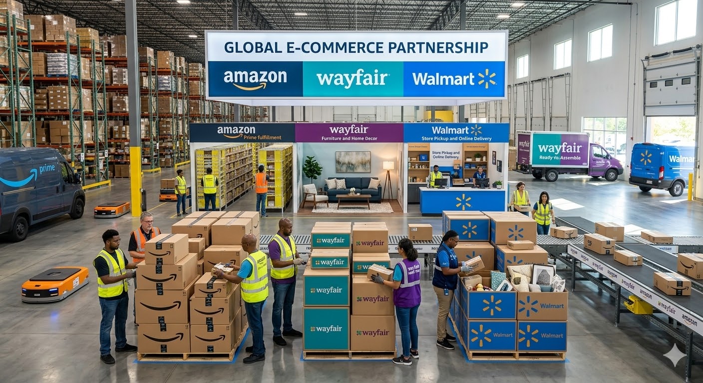 Direct-to-consumer furniture export through global e-commerce platforms