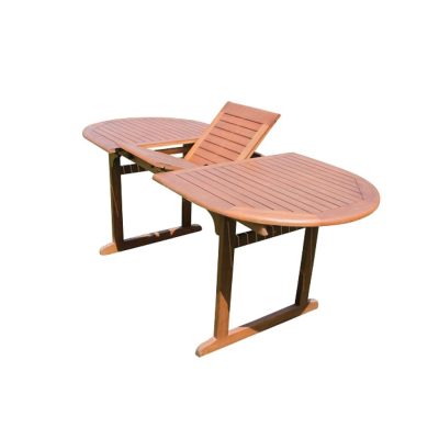 Oval Extension Table With 2 Butterflies