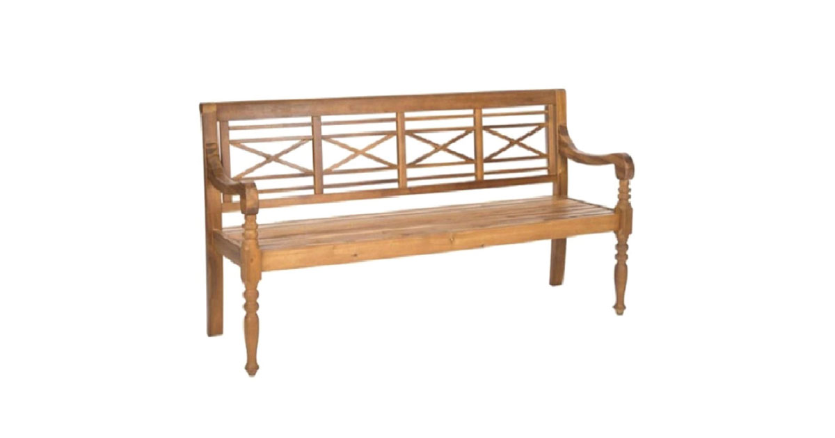 4 seater X-back chair