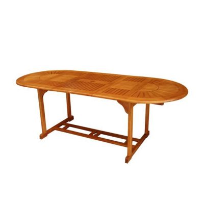 Bàn Extension Oval Wooden Table