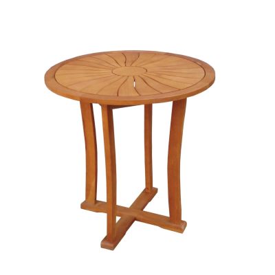 Bàn Round Wooden Garden