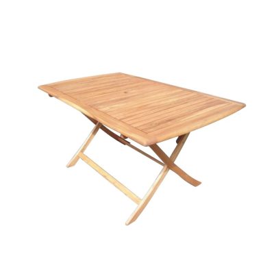 Wooden Foldable Rectangular Table