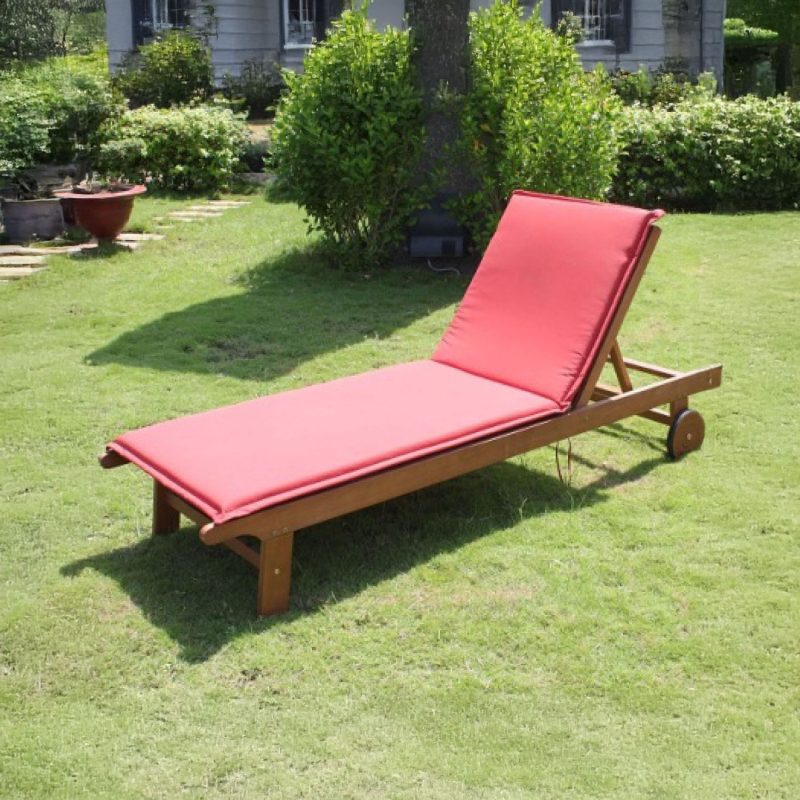 Sunlounger With Cushion