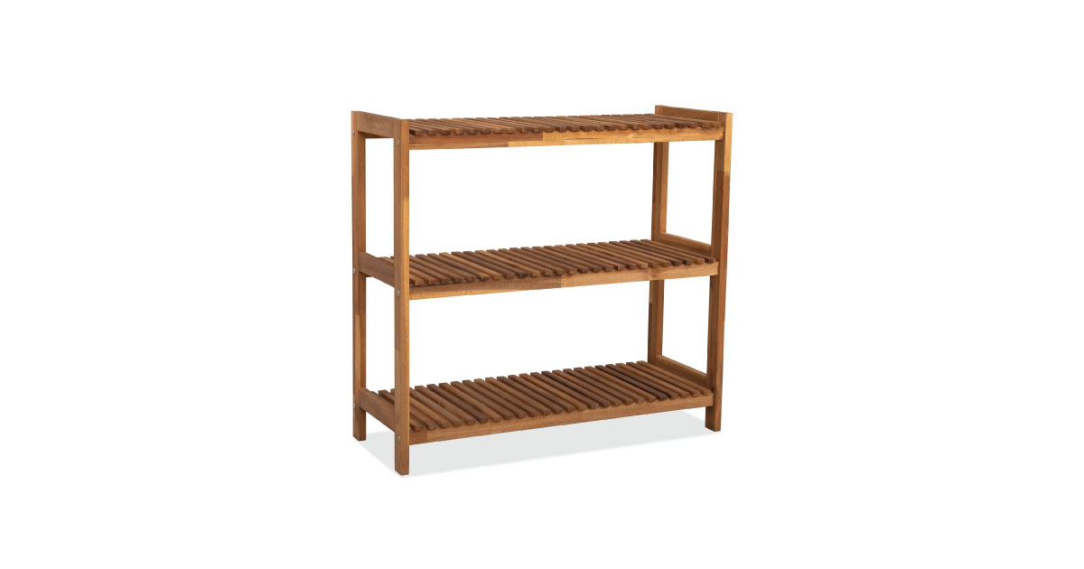 3-tier shoe rack
