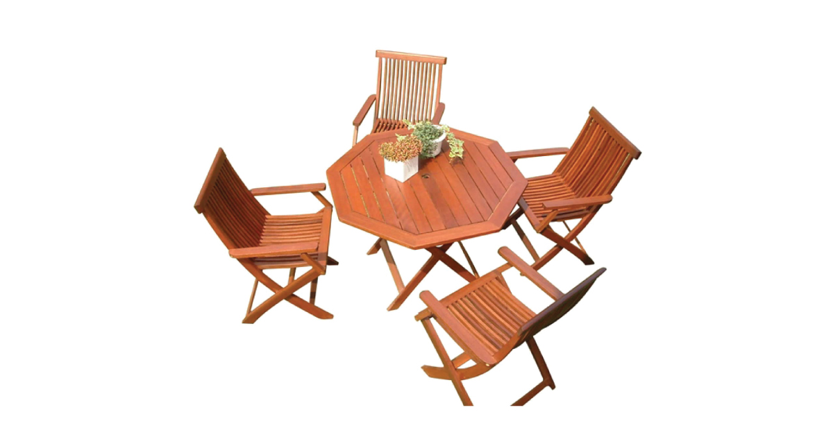 Java table and chair set 3 Java table and chair set