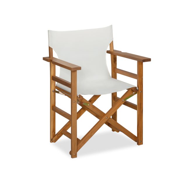 Acacia Wood Director Chair for Outdoor & Indoor Use
