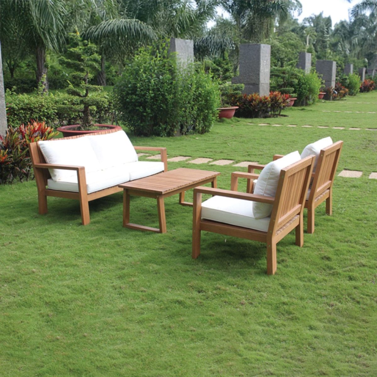 Sofa Lounger table and chair set