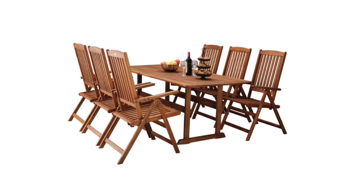 Detroit Wooden Garden Set