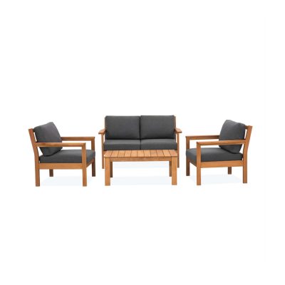 Eucalyptus Outdoor Sofa Set
