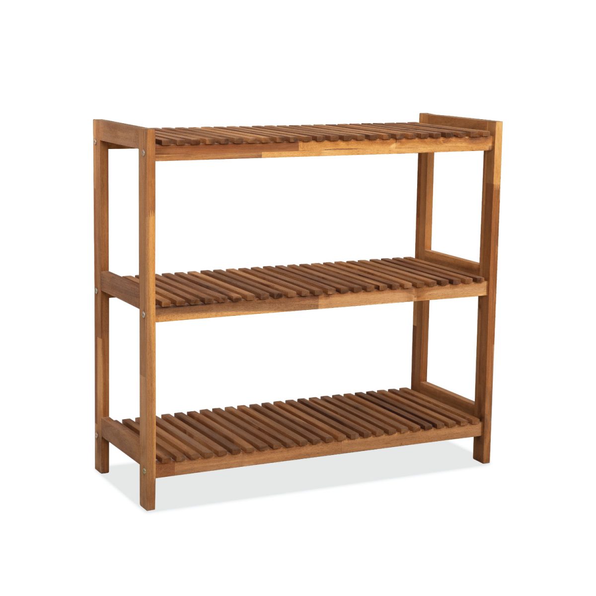 Anebury Wooden 3-Tier Shoe Rack – Elegant and Practical Shoe Storage Solution
