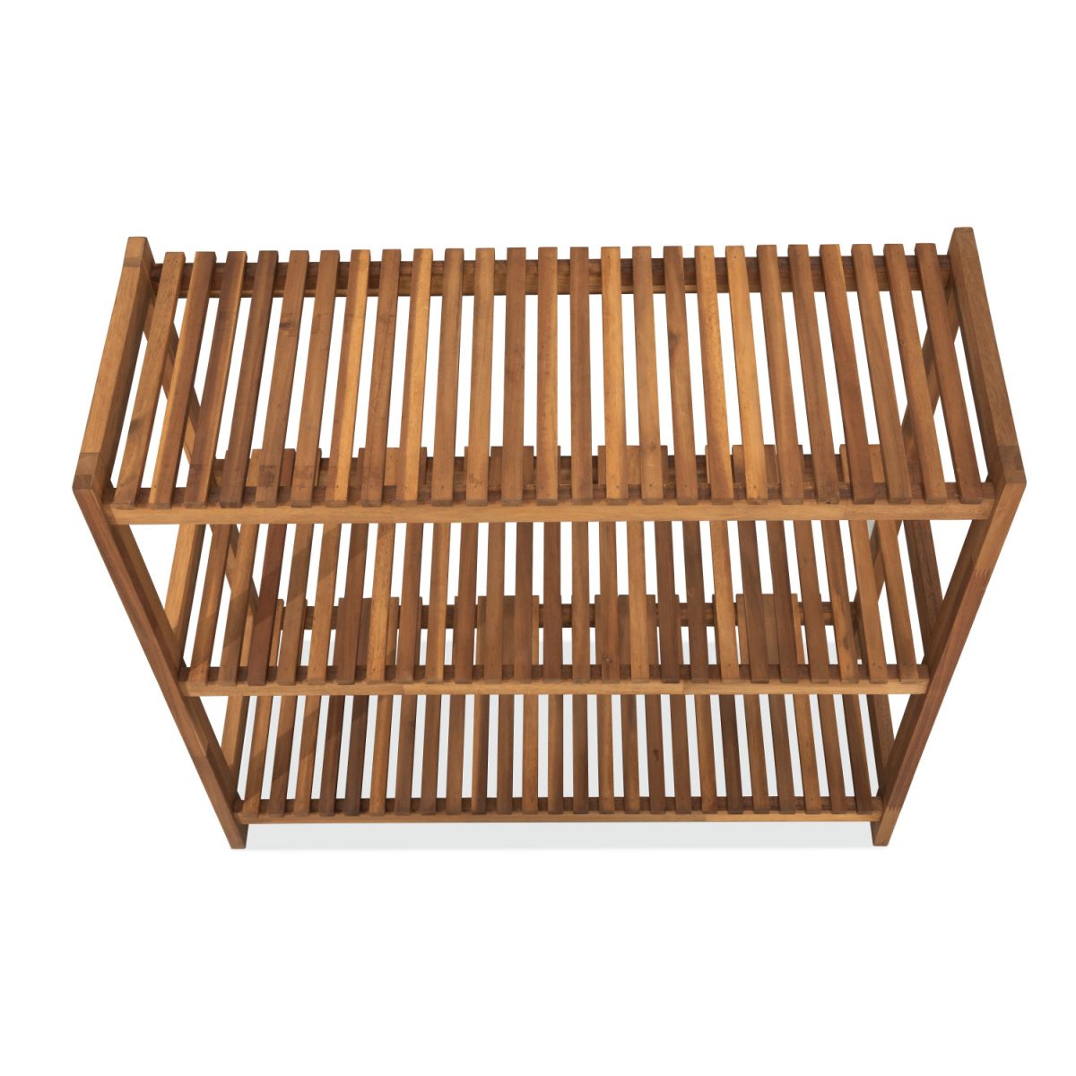 Anebury Wooden 3-Tier Shoe Rack – Elegant and Practical Shoe Storage Solution