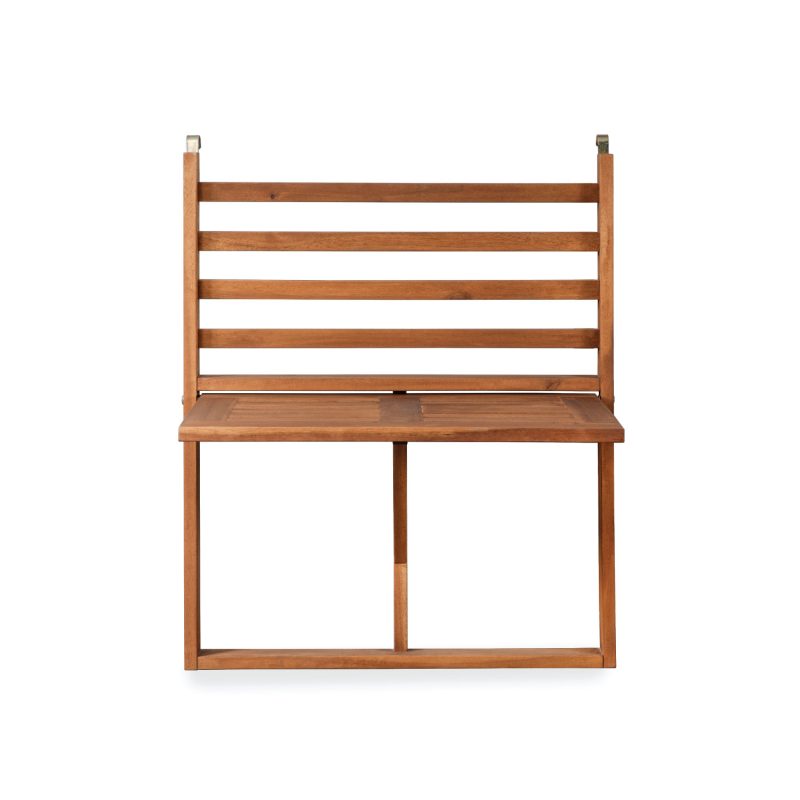 Atheham Balcony Table – Compact Wooden Table for Stylish Outdoor Living