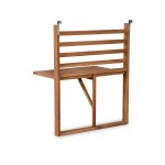 Atheham Balcony Table – Compact Wooden Table for Stylish Outdoor Living